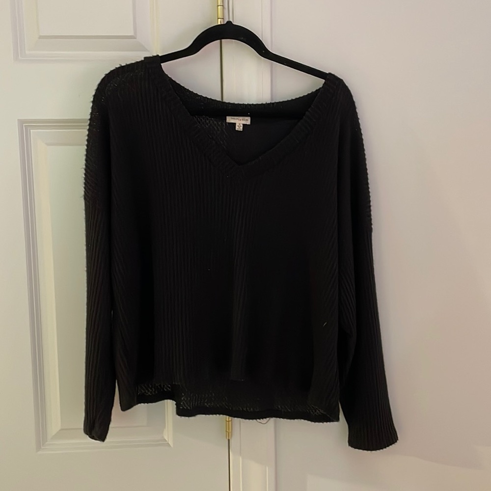 Black Heart and Hips Sweater